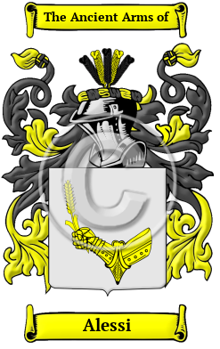 Alessi Family Crest Download (JPG) Heritage Series - 600 DPI