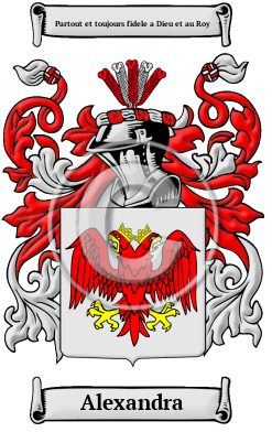 Alexandra Family Crest/Coat of Arms