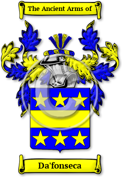 Da'fonseca Family Crest Download (JPG) Legacy Series - 600 DPI