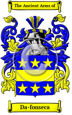 Da-fonseca Family Crest Download (JPG) Heritage Series - 600 DPI