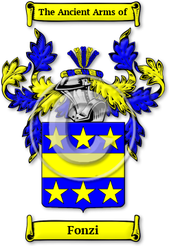 Fonzi Family Crest Download (jpg) Legacy Series - 150 DPI