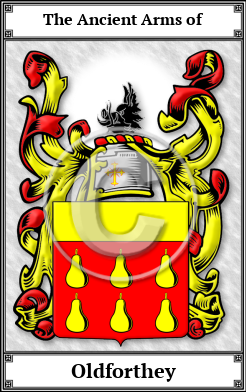 Oldforthey Family Crest Download (JPG)  Book Plated - 150 DPI