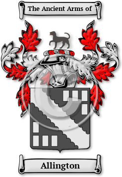 Allington Family Crest Download (jpg) Legacy Series - 150 DPI