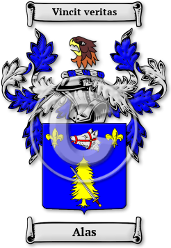 Alas Family Crest Download (JPG) Legacy Series - 300 DPI