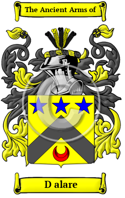 D alare Family Crest/Coat of Arms