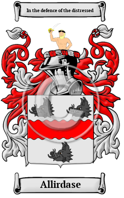 Allirdase Family Crest/Coat of Arms