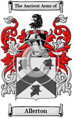 Allerton Family Crest Download (JPG) Heritage Series - 600 DPI