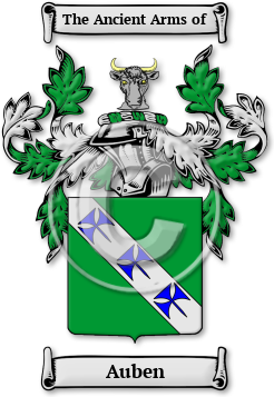 Auben Family Crest Download (JPG) Legacy Series - 600 DPI