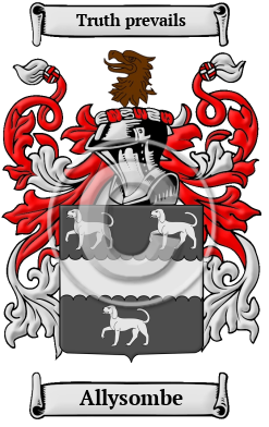 Allysombe Family Crest/Coat of Arms