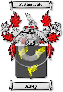 Alsep Family Crest Download (jpg) Legacy Series - 150 DPI