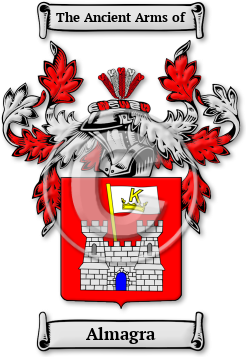 Almagra Family Crest Download (jpg) Legacy Series - 150 DPI