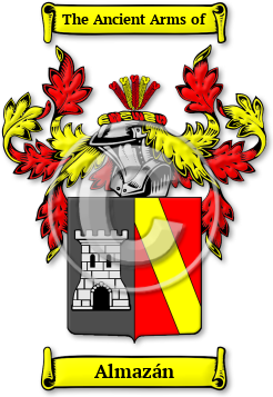 Almazán Family Crest Download (JPG) Legacy Series - 600 DPI