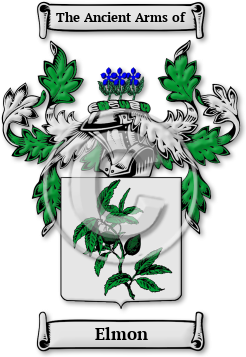 Elmon Family Crest Download (jpg) Legacy Series - 150 DPI