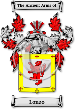 Lonzo Family Crest Download (JPG) Legacy Series - 600 DPI