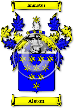 Alston Family Crest Download (JPG) Legacy Series - 600 DPI