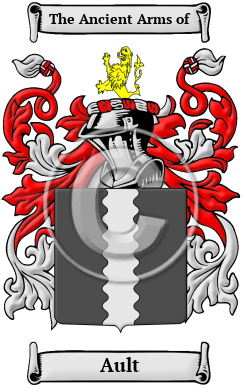 Ault Family Crest Download (JPG) Heritage Series - 600 DPI