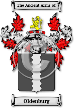 Oldenburg Family Crest Download (jpg) Legacy Series - 150 DPI
