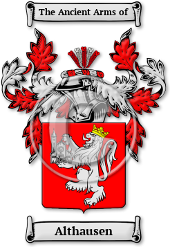 Althausen Family Crest Download (JPG) Legacy Series - 600 DPI