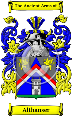 Althauser Family Crest Download (JPG) Heritage Series - 600 DPI