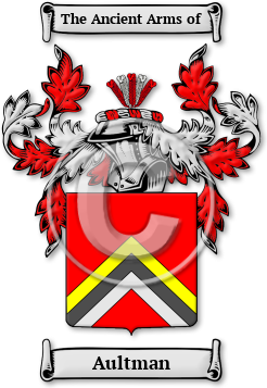 Aultman Family Crest Download (jpg) Legacy Series - 150 DPI