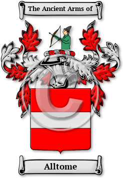 Alltome Family Crest Download (jpg) Legacy Series - 150 DPI