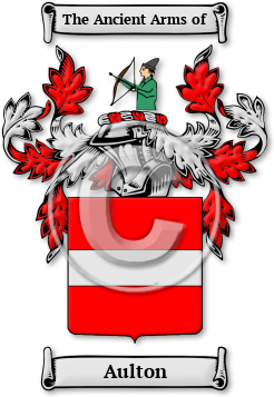 Aulton Family Crest Download (JPG) Legacy Series - 300 DPI