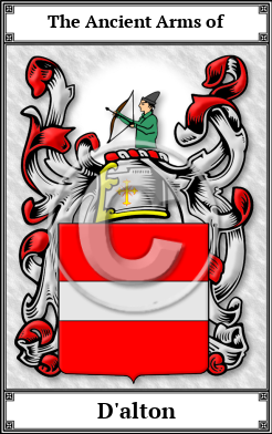 D'alton Family Crest Download (JPG) Book Plated - 600 DPI