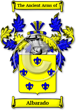 Albarado Family Crest Download (JPG) Legacy Series - 600 DPI