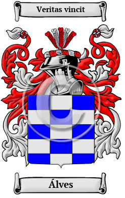 Álves Family Crest Download (JPG) Heritage Series - 300 DPI