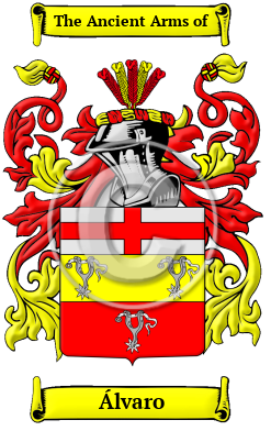 Álvaro Family Crest Download (JPG) Heritage Series - 300 DPI