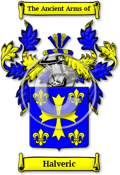 Halveric Family Crest Download (JPG) Legacy Series - 600 DPI