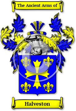 Halveston Family Crest Download (jpg) Legacy Series - 150 DPI