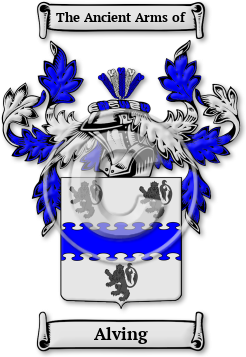 Alving Family Crest Download (JPG) Legacy Series - 600 DPI