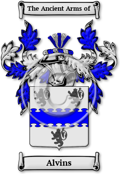 Alvins Family Crest Download (jpg) Legacy Series - 150 DPI