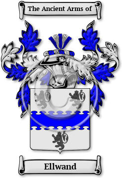 Ellwand Family Crest Download (jpg) Legacy Series - 150 DPI