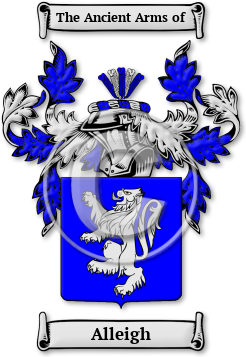 Alleigh Family Crest Download (jpg) Legacy Series - 150 DPI