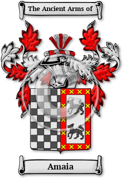 Amaia Family Crest Download (jpg) Legacy Series - 150 DPI