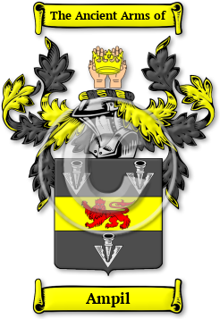 Ampil Family Crest Download (jpg) Legacy Series - 150 DPI