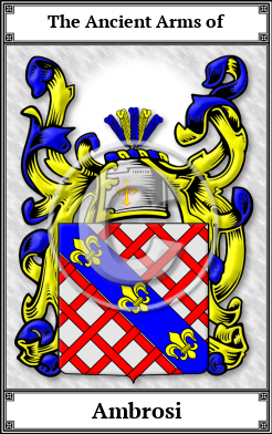 Ambrosi Family Crest Download (JPG)  Book Plated - 150 DPI