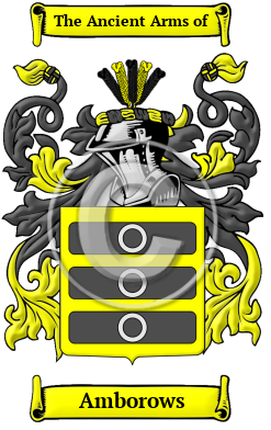 Amborows Family Crest/Coat of Arms