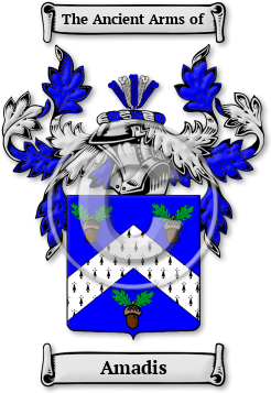 Amadis Family Crest Download (jpg) Legacy Series - 150 DPI