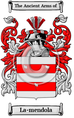 La-mendola Family Crest Download (JPG) Heritage Series - 300 DPI