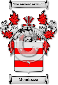 Mendozza Family Crest Download (JPG) Legacy Series - 600 DPI