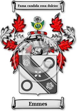 Emmes Family Crest Download (JPG) Legacy Series - 600 DPI