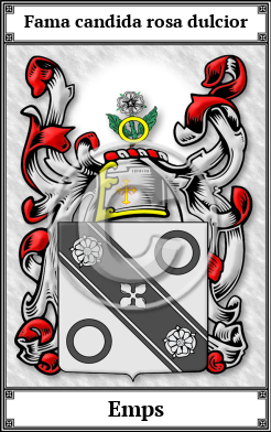 Emps Family Crest Download (JPG)  Book Plated - 150 DPI