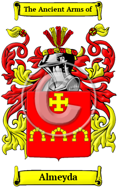 Almeyda Family Crest/Coat of Arms