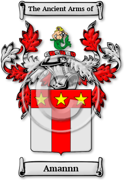 Amannn Family Crest Download (jpg) Legacy Series - 150 DPI