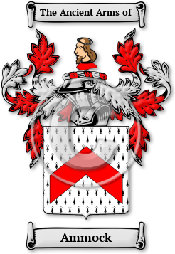 Ammock Family Crest Download (jpg) Legacy Series - 150 DPI
