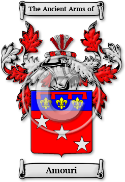 Amouri Family Crest Download (jpg) Legacy Series - 150 DPI