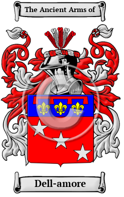 Dell-amore Family Crest Download (JPG) Heritage Series - 300 DPI